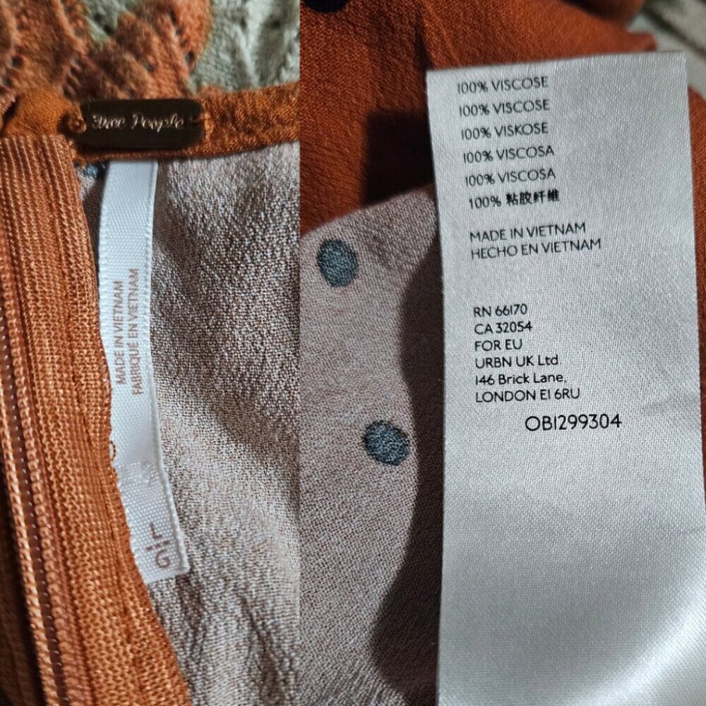 Orange Polka Dot Jumpsuit - Picture 5 of 5